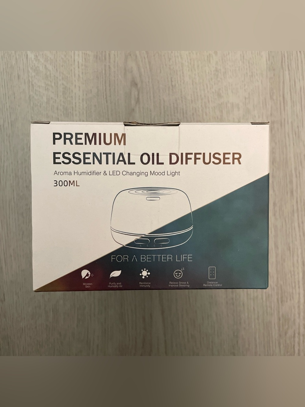 Asakuki Premium Essential Oil Diffuser 300ML